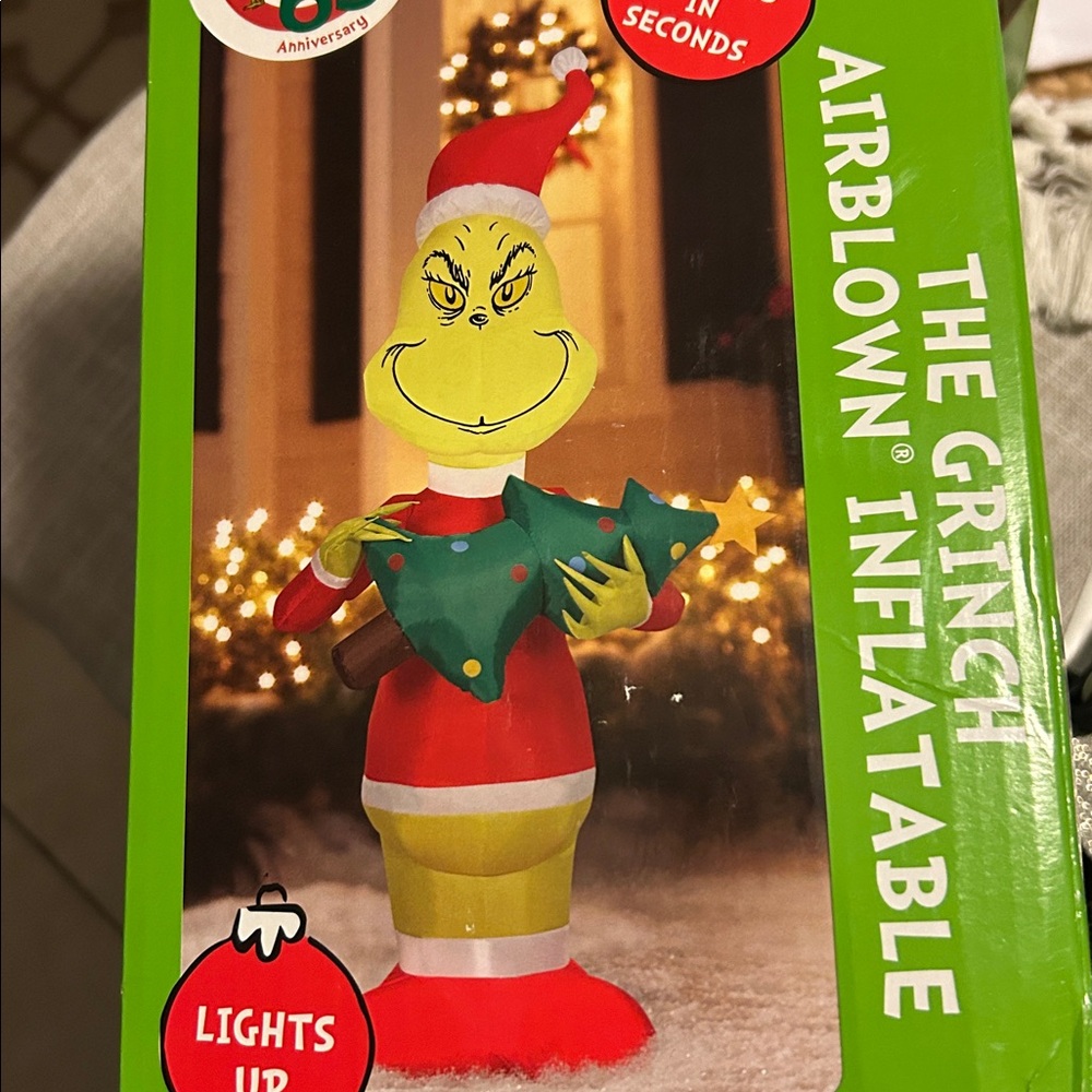The Grinch Airblown Inflatable with Lights